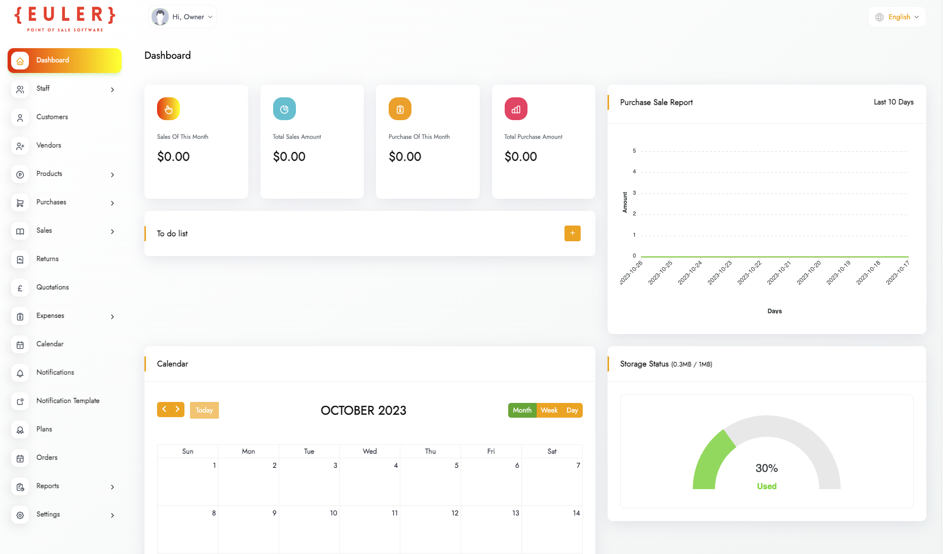 euler pos software solution